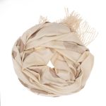 Fashion, accesorii si bijuterii - Femei - Accesorii femei - Esarfe si fulare femei - Esarfa dama, din lana, Buticcochet, 70x180 cm, model cu broderie si sclipici, Bej - ES3499 - Infinity.ro