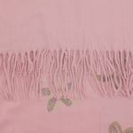 Fashion, accesorii si bijuterii - Femei - Accesorii femei - Esarfe si fulare femei - Esarfa dama, din lana, Buticcochet, 70x180 cm, model cu broderie si strasuri, Roz - ES3511 - Infinity.ro
