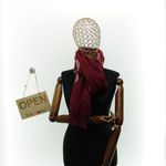 Fashion, accesorii si bijuterii - Femei - Accesorii femei - Esarfe si fulare femei - Esarfa dama, din lana, Buticcochet, 70x180 cm, model cu broderie si strasuri, Visiniu - ES3516 - Infinity.ro