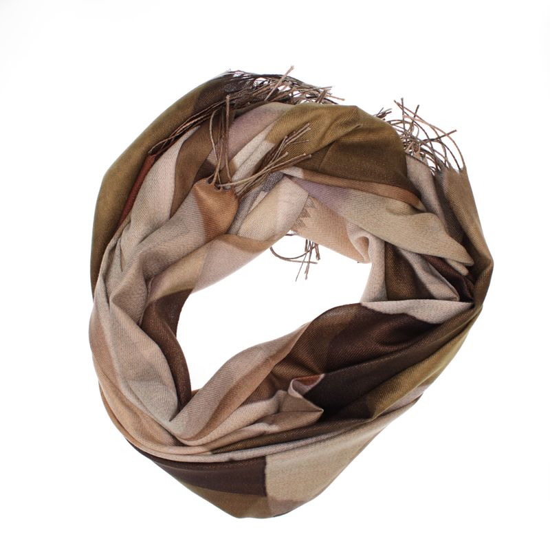 Fashion, accesorii si bijuterii - Femei - Accesorii femei - Esarfe si fulare femei - Esarfa dama, din lana, Buticcochet, 70x180 cm, model cu fir metalizat, Multicolor - ES3533 - Infinity.ro