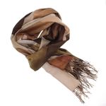 Fashion, accesorii si bijuterii - Femei - Accesorii femei - Esarfe si fulare femei - Esarfa dama, din lana, Buticcochet, 70x180 cm, model cu fir metalizat, Multicolor - ES3533 - Infinity.ro