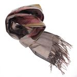 Fashion, accesorii si bijuterii - Femei - Accesorii femei - Esarfe si fulare femei - Esarfa dama, din lana, Buticcochet, 70x180 cm, model cu fir metalizat, Multicolor - ES3528 - Infinity.ro