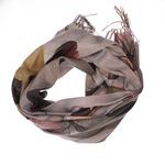 Fashion, accesorii si bijuterii - Femei - Accesorii femei - Esarfe si fulare femei - Esarfa dama, din lana, Buticcochet, 70x180 cm, model cu fir metalizat, Multicolor - ES3528 - Infinity.ro