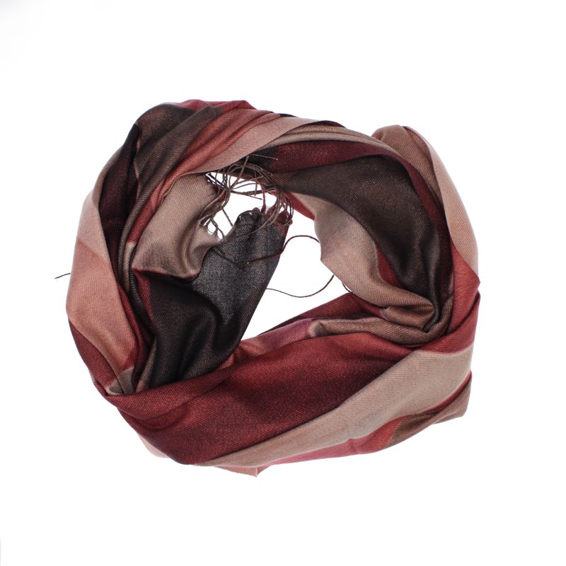 Fashion, accesorii si bijuterii - Femei - Accesorii femei - Esarfe si fulare femei - Esarfa dama, din lana, Buticcochet, 70x180 cm, model cu fir metalizat, Multicolor - ES3536 - Infinity.ro