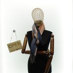 Fashion, accesorii si bijuterii - Femei - Accesorii femei - Esarfe si fulare femei - Esarfa dama, din lana, Buticcochet, 70x180 cm, model cu fir metalizat, Multicolor - ES3534 - Infinity.ro