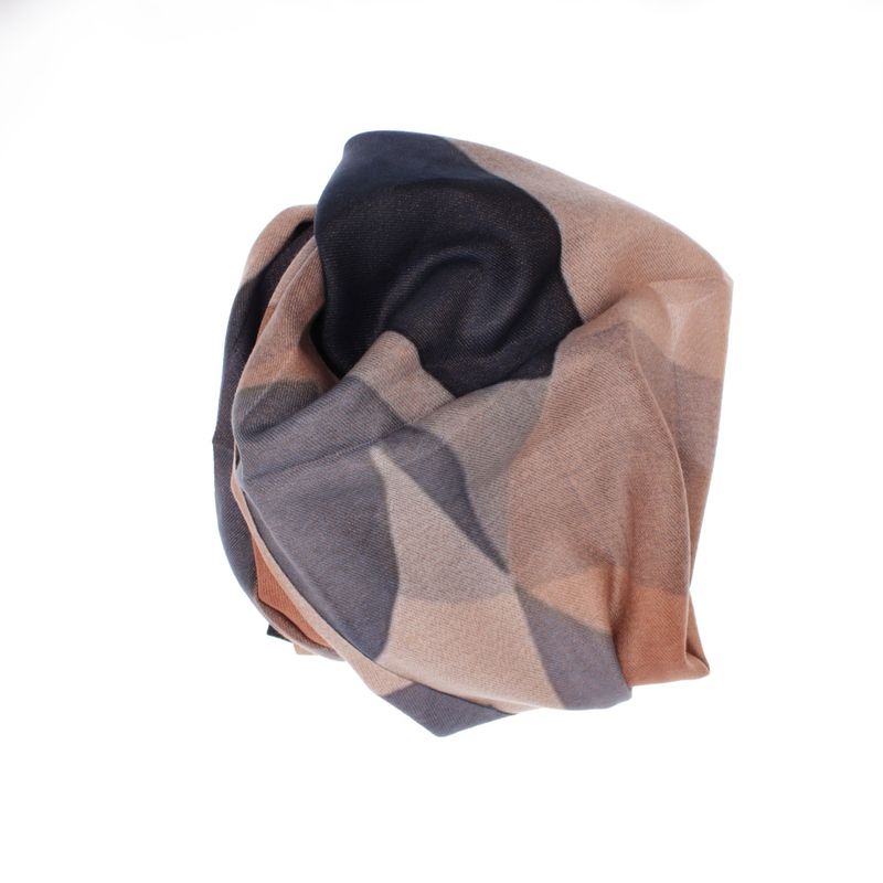 Fashion, accesorii si bijuterii - Femei - Accesorii femei - Esarfe si fulare femei - Esarfa dama, din lana, Buticcochet, 70x180 cm, model cu fir metalizat, Multicolor - ES3534 - Infinity.ro