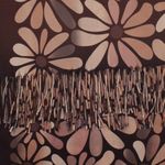 Fashion, accesorii si bijuterii - Femei - Accesorii femei - Esarfe si fulare femei - Esarfa dama, din lana, Buticcochet, 70x180 cm, cu imprimeu floral si franjuri, Maro - ES3537 - Infinity.ro