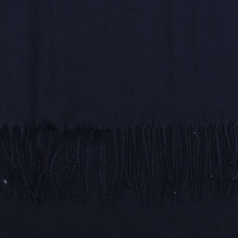 Fashion, accesorii si bijuterii - Femei - Accesorii femei - Esarfe si fulare femei - Esarfa dama, din lana, Buticcochet, 70x180 cm, cu imprimeu Uni si franjuri, Bleumarin - ES3548 - Infinity.ro