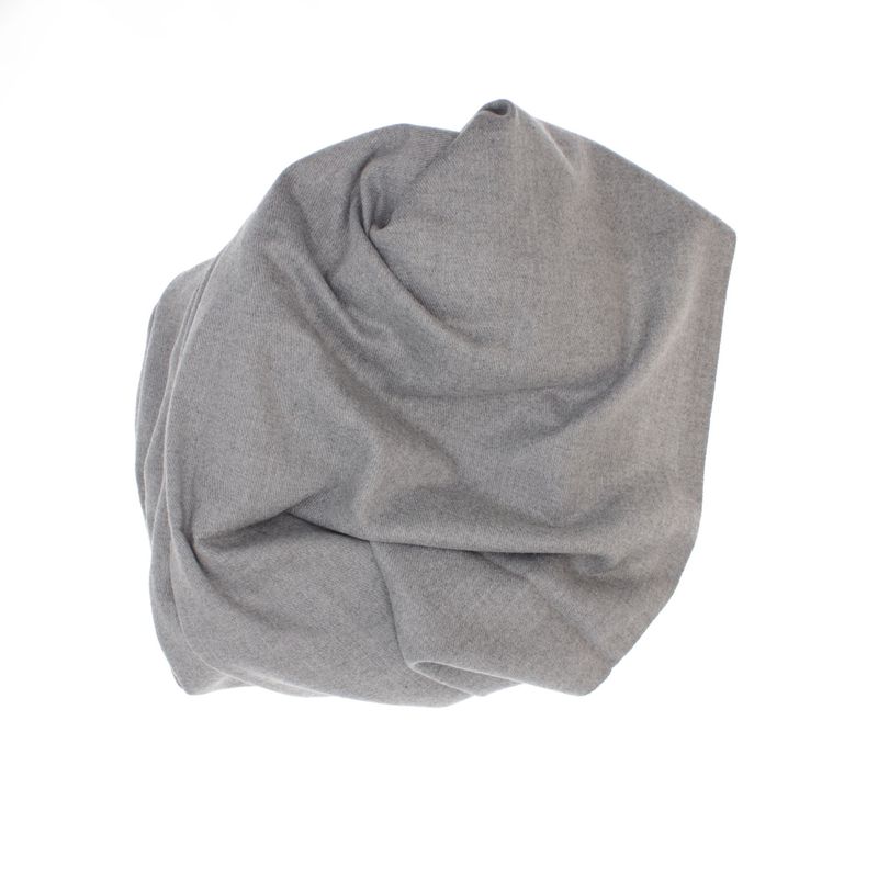 Fashion, accesorii si bijuterii - Femei - Accesorii femei - Esarfe si fulare femei - Esarfa dama, din lana, Buticcochet, 70x180 cm, cu imprimeu Uni si franjuri, Gri - ES3546 - Infinity.ro
