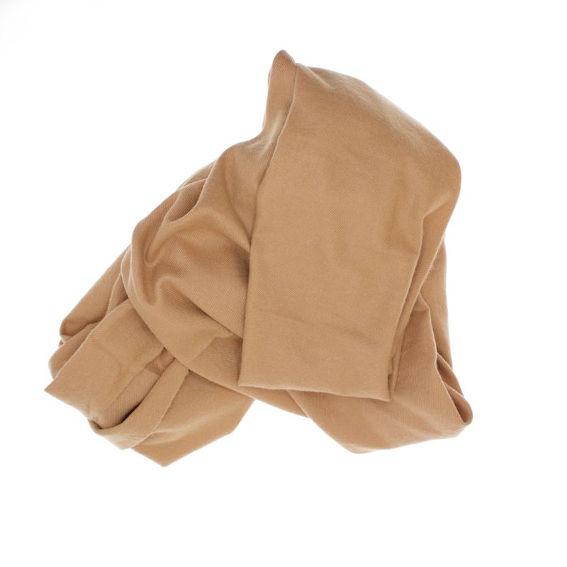 Fashion, accesorii si bijuterii - Femei - Accesorii femei - Esarfe si fulare femei - Esarfa dama, din lana, Buticcochet, 70x180 cm, cu imprimeu Uni si franjuri, Maro - ES3550 - Infinity.ro