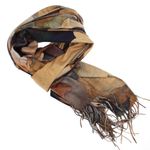 Fashion, accesorii si bijuterii - Femei - Accesorii femei - Esarfe si fulare femei - Esarfa dama, din lana, Buticcochet, 70x180 cm, cu imprimeu floral si franjuri, Multicolor - ES3560 - Infinity.ro