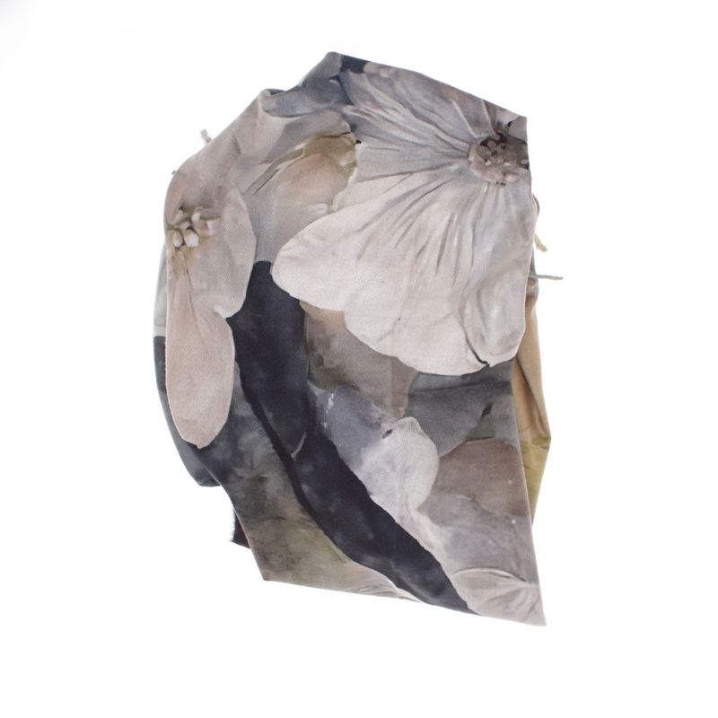 Fashion, accesorii si bijuterii - Femei - Accesorii femei - Esarfe si fulare femei - Esarfa dama, din lana, Buticcochet, 70x180 cm, cu imprimeu floral si franjuri, Multicolor - ES3559 - Infinity.ro