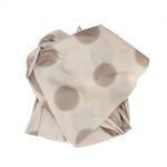 Fashion, accesorii si bijuterii - Femei - Accesorii femei - Esarfe si fulare femei - Esarfa dama, din lana, Buticcochet, 70x180 cm, imprimeu cu buline, Crem - ES3567 - Infinity.ro