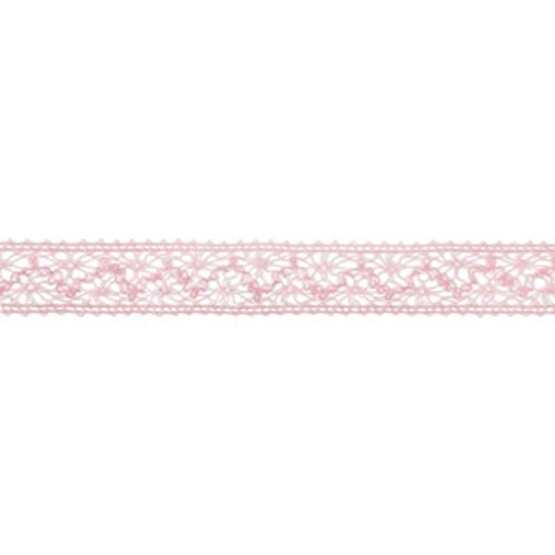 Market - Cadouri - Pungi cadou si accesorii - Panglica cu model dantela, Roz, 3m x 15mm - Infinity.ro