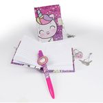 Carti si Birotica - Papetarie - Agende si calendare - Agende si carnete - Set Agenda cu Pix & Lacat Unicorn - AS - Infinity.ro