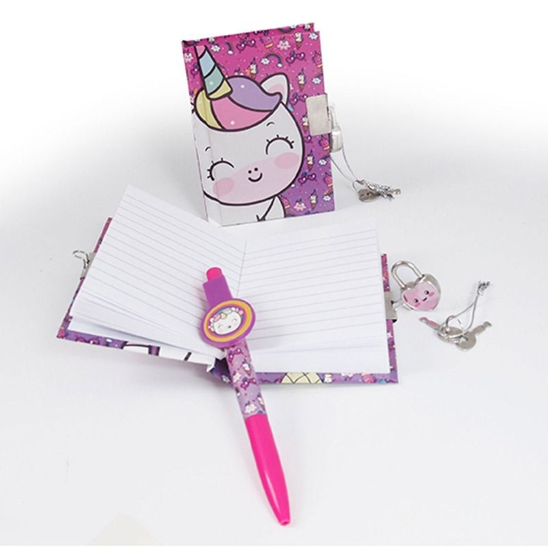 Carti si Birotica - Papetarie - Agende si calendare - Agende si carnete - Set Agenda cu Pix & Lacat Unicorn - AS - Infinity.ro
