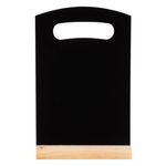 Casa si Gradina - Decoratiuni - Decoratiuni petrecere - Accesorii pentru petrecere - Tabla neagra decorativa dubla fata cu carioca creta, 21x33.5 cm - Infinity.ro