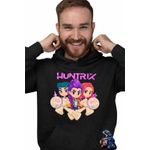 Fashion, accesorii si bijuterii - Barbati - Imbracaminte - Hanorace barbati - Hanorac Barbati Kendama Huntrix K-Pop Demon Hunters Coreea, negru, marime 2XL - Infinity.ro