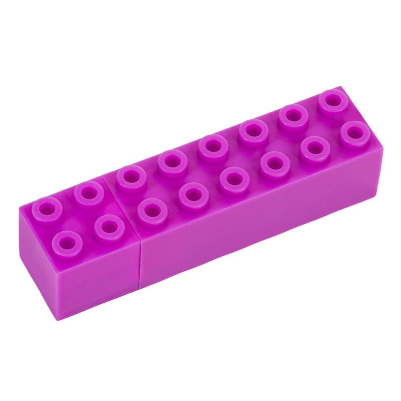 Carti si Birotica - Birotica - Instrumente de scris - Markere si carioci - Evidentiator mov, forma de caramida, 9.5x2x2cm - Infinity.ro