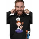 Fashion, accesorii si bijuterii - Barbati - Imbracaminte - Hanorace barbati - Hanorac Personalizat Barbati Ratatouille Alfredo Soricel Remy Chef, negru, marime 3XL - Infinity.ro