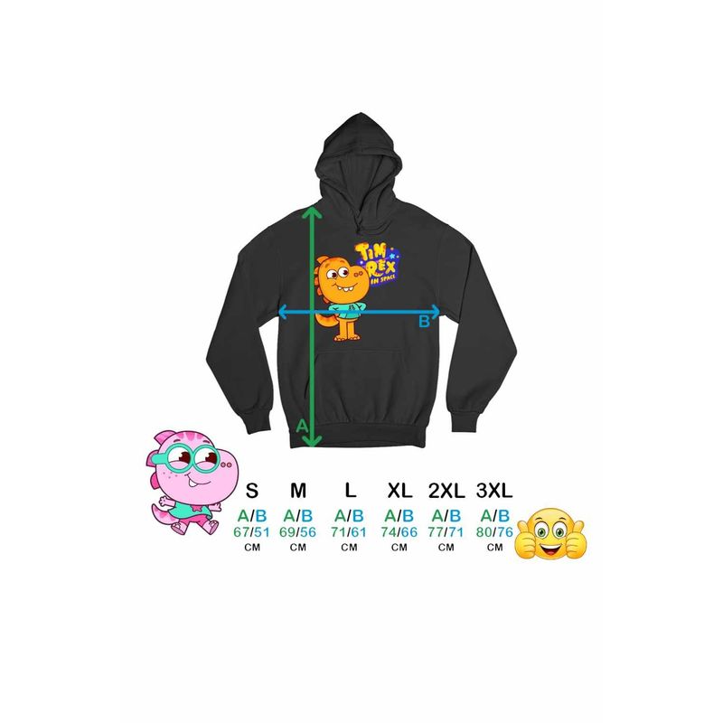 Fashion, accesorii si bijuterii - Barbati - Imbracaminte - Hanorace barbati - Hanorac Barbati Tim Rex Tommy Spatiu Dinozauri Nasa, negru, marime S - Infinity.ro