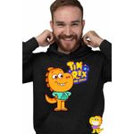 Fashion, accesorii si bijuterii - Barbati - Imbracaminte - Hanorace barbati - Hanorac Barbati Tim Rex Tommy Spatiu Dinozauri Nasa, negru, marime S - Infinity.ro