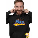 Fashion, accesorii si bijuterii - Barbati - Imbracaminte - Hanorace barbati - Hanorac Barbati Thundermans Toata Familia, negru, marime L - Infinity.ro