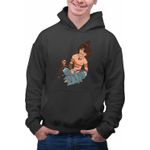 Fashion, accesorii si bijuterii - Barbati - Imbracaminte - Hanorace barbati - Hanorac Barbati The Croods Guy Familia Crood Epoca de Piatra, negru, marime 3XL - Infinity.ro