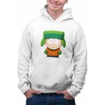 Fashion, accesorii si bijuterii - Barbati - Imbracaminte - Hanorace barbati - Hanorac Barbati South Park Kyle Broflovski, alb, marime L - Infinity.ro