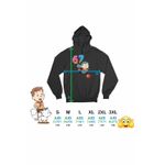 Fashion, accesorii si bijuterii - Barbati - Imbracaminte - Hanorace barbati - Hanorac Barbati Hilda Six Seven 67 Sase Sapte, negru, marime S - Infinity.ro