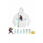 Fashion, accesorii si bijuterii - Barbati - Imbracaminte - Hanorace barbati - Hanorac Barbati Testoasele Ninja Sensei Master Splinter Sobolan Batran, alb, marime L - Infinity.ro