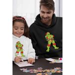 Fashion, accesorii si bijuterii - Barbati - Imbracaminte - Hanorace barbati - Hanorac Barbati Testoasele Ninja Rafael Raphael Rafaelo Cutite, negru, marime XL - Infinity.ro