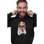Fashion, accesorii si bijuterii - Barbati - Imbracaminte - Hanorace barbati - Hanorac Personalizat Barbati Swae Lee Sunflower, negru, marime XL - Infinity.ro