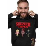 Fashion, accesorii si bijuterii - Barbati - Imbracaminte - Hanorace barbati - Hanorac Barbati Stranger Things Minecraft Demogorgon Roblox, negru, marime 2XL - Infinity.ro