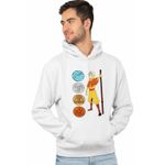 Fashion, accesorii si bijuterii - Barbati - Imbracaminte - Hanorace barbati - Hanorac Barbati Avatar Airbender Cele 4 Elemente, alb, marime 2XL - Infinity.ro