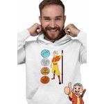 Fashion, accesorii si bijuterii - Barbati - Imbracaminte - Hanorace barbati - Hanorac Barbati Avatar Airbender Cele 4 Elemente, alb, marime 2XL - Infinity.ro