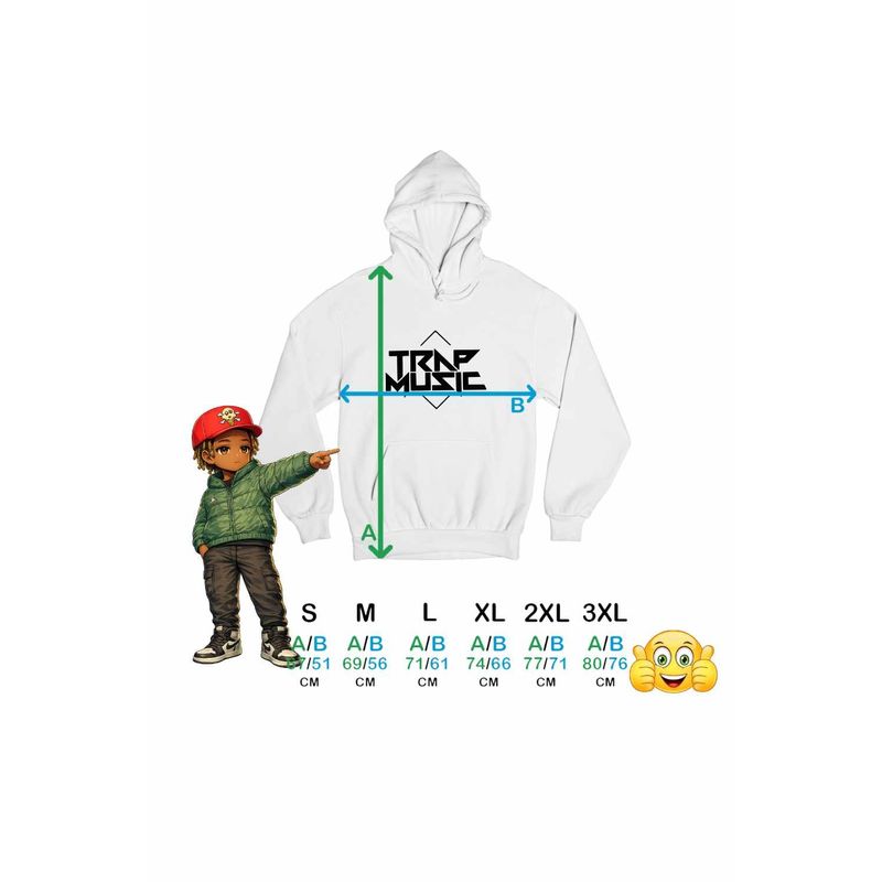 Fashion, accesorii si bijuterii - Barbati - Imbracaminte - Hanorace barbati - Hanorac Personalizat Barbati Trap Music Don Toliver Playboi Carti, alb, marime S - Infinity.ro