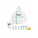 Fashion, accesorii si bijuterii - Barbati - Imbracaminte - Hanorace barbati - Hanorac Personalizat Barbati Marshmello Silence, alb, marime 3XL - Infinity.ro