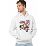 Fashion, accesorii si bijuterii - Barbati - Imbracaminte - Hanorace barbati - Hanorac Barbati Fairly Odd Parents Team Timmy Wanda Cosmo Nasii mei Vrajitori, alb, marime 3XL - Infinity.ro