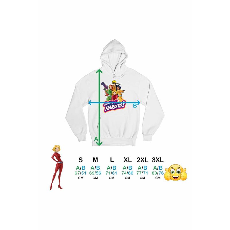 Fashion, accesorii si bijuterii - Barbati - Imbracaminte - Hanorace barbati - Hanorac Barbati Spioanele Naruto Agenti Secreti Subacoperire, alb, marime S - Infinity.ro