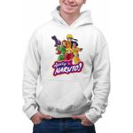 Fashion, accesorii si bijuterii - Barbati - Imbracaminte - Hanorace barbati - Hanorac Barbati Spioanele Naruto Agenti Secreti Subacoperire, alb, marime S - Infinity.ro