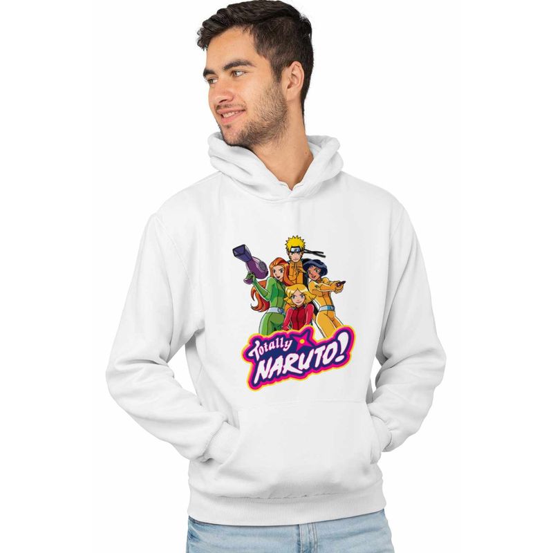 Fashion, accesorii si bijuterii - Barbati - Imbracaminte - Hanorace barbati - Hanorac Barbati Spioanele Naruto Agenti Secreti Subacoperire, alb, marime S - Infinity.ro
