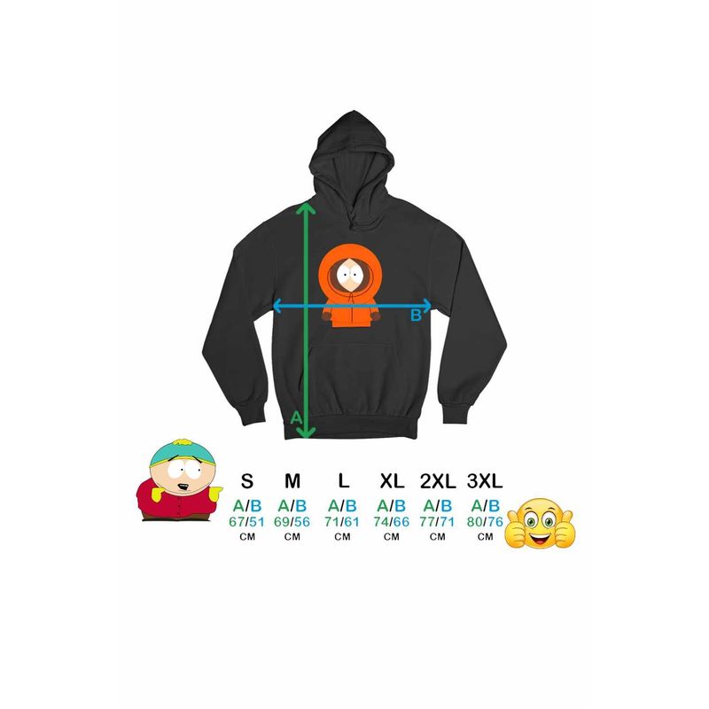Fashion, accesorii si bijuterii - Barbati - Imbracaminte - Hanorace barbati - Hanorac Barbati South Park Kenny McCormick, negru, marime 3XL - Infinity.ro