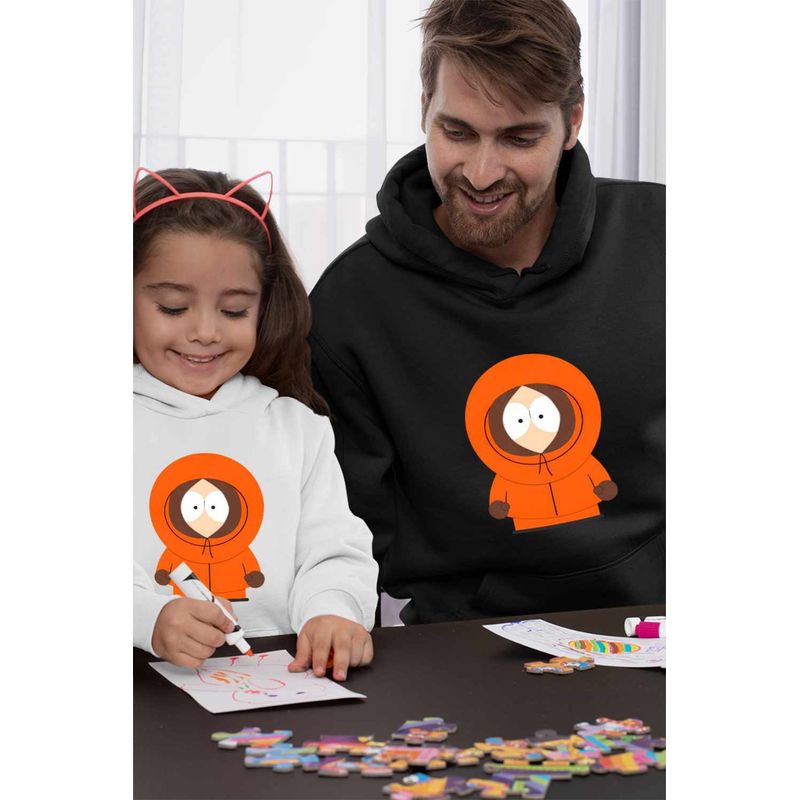 Fashion, accesorii si bijuterii - Barbati - Imbracaminte - Hanorace barbati - Hanorac Barbati South Park Kenny McCormick, negru, marime 3XL - Infinity.ro