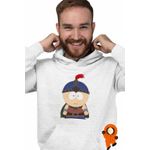 Fashion, accesorii si bijuterii - Barbati - Imbracaminte - Hanorace barbati - Hanorac Barbati South Park Ranger Stan Marshwalker, alb, marime 2XL - Infinity.ro