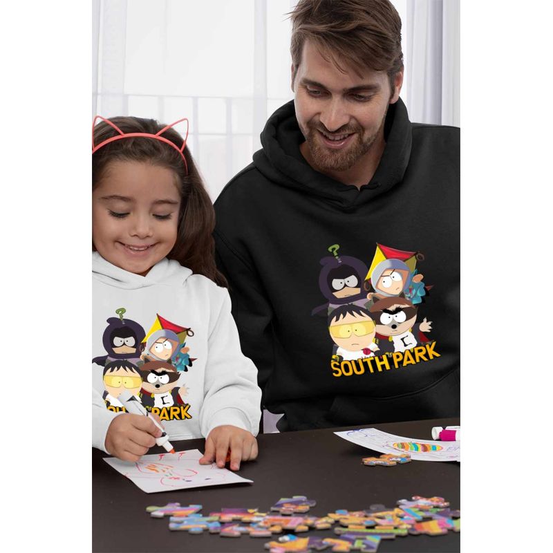 Fashion, accesorii si bijuterii - Barbati - Imbracaminte - Hanorace barbati - Hanorac Barbati South Park Copilarie Colorado, negru, marime XL - Infinity.ro