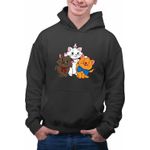 Fashion, accesorii si bijuterii - Barbati - Imbracaminte - Hanorace barbati - Hanorac Personalizat Barbati Pisicile Aristocrate Marie Berlioz Toulouse, negru, marime 2XL - Infinity.ro