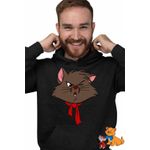 Fashion, accesorii si bijuterii - Barbati - Imbracaminte - Hanorace barbati - Hanorac Personalizat Barbati Pisicile Aristocrate Berlioz Motanel, negru, marime M - Infinity.ro