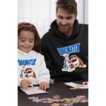 Fashion, accesorii si bijuterii - Barbati - Imbracaminte - Hanorace barbati - Hanorac Barbati Dogmatix Galia Aventuri Franta, negru, marime L - Infinity.ro