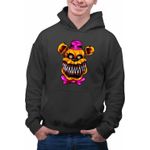 Fashion, accesorii si bijuterii - Barbati - Imbracaminte - Hanorace barbati - Hanorac Barbati Fnaf Nightmare Freddy Five Nights at Freddy Horror Halloween, negru, marime S - Infinity.ro